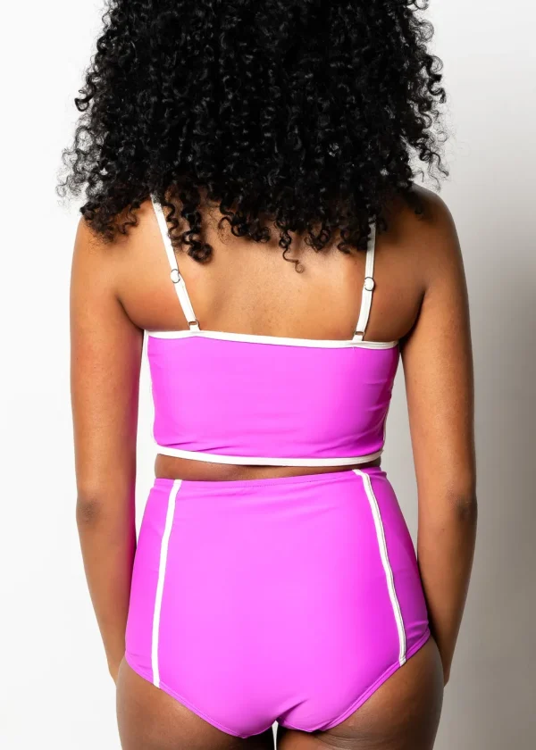 Brilliant Violet | Lined Up Top