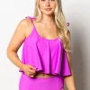 Brilliant Violet | Mid-Rise Bottoms