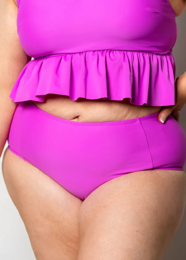 Brilliant Violet | Mid-Rise Bottoms