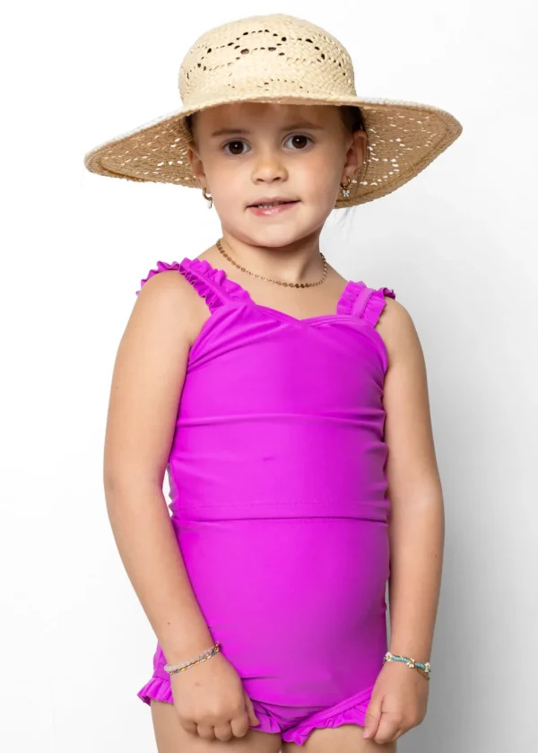 Brilliant Violet | Mini All Ruffled Up Bottoms
