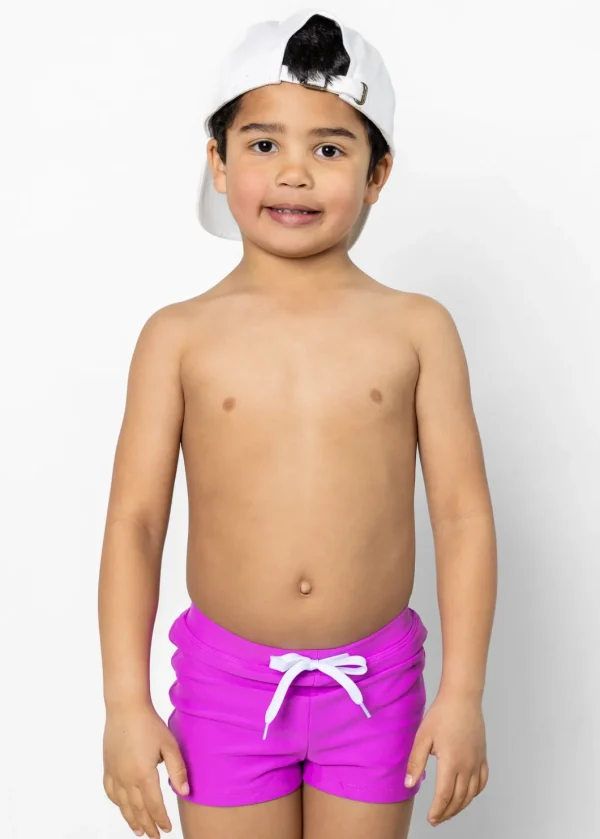 Brilliant Violet | Mini Euro Shorts
