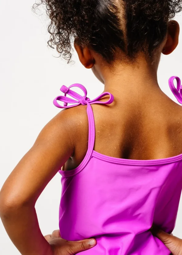 Brilliant Violet | Mini Simply One-Piece