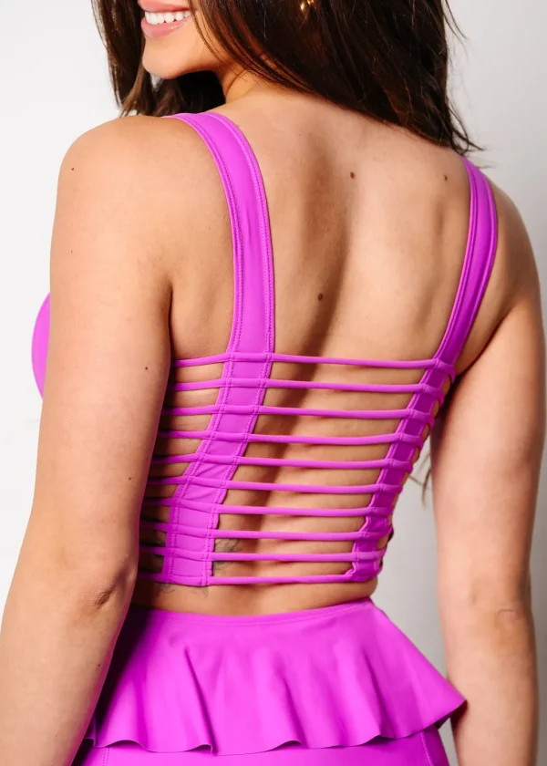 Brilliant Violet | Original Latter-Back Top