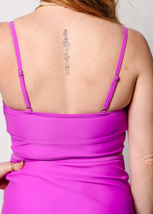 Brilliant Violet | VD Crop Top