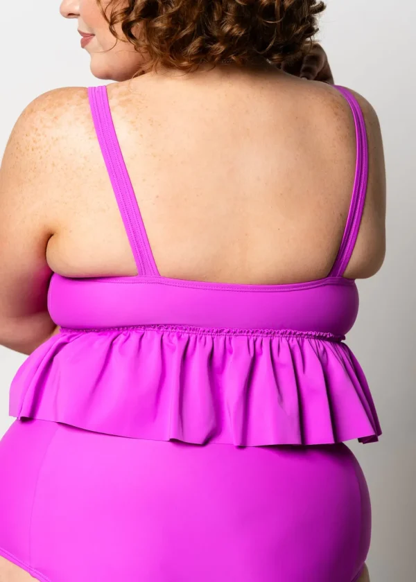 Brilliant Violet | V-Neck Top
