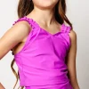Brilliant Violet | Youth Ripple Top