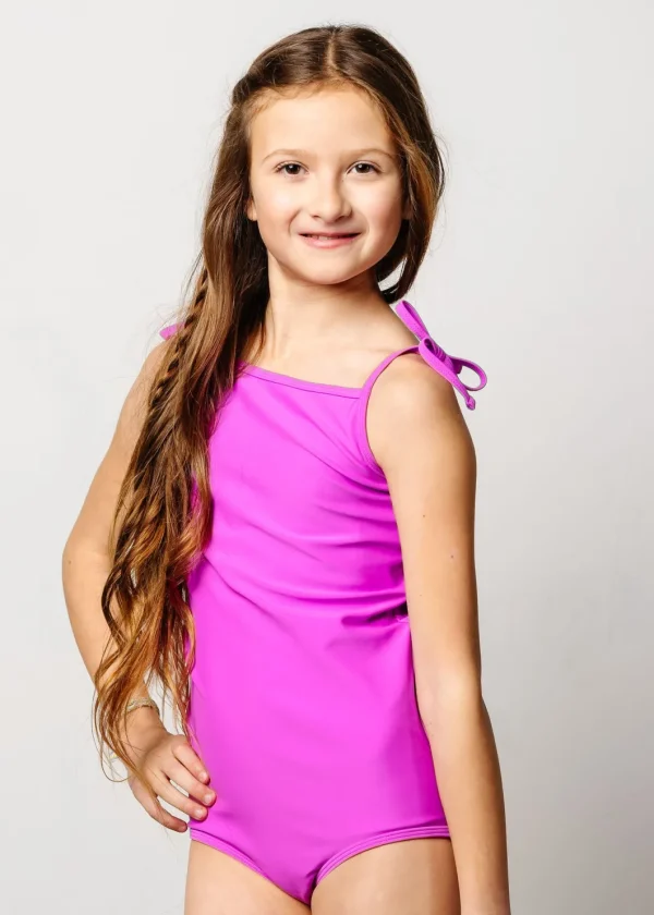 Brilliant Violet | Youth Simply One-Piece