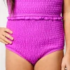 Brilliant Violet | Youth Smocked Bottoms