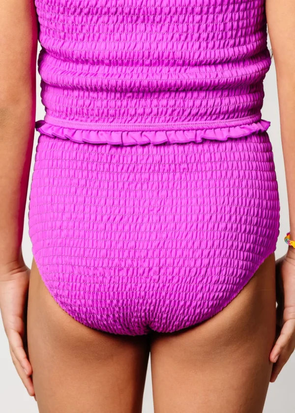 Brilliant Violet | Youth Smocked Bottoms