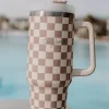 Checkered Tumbler