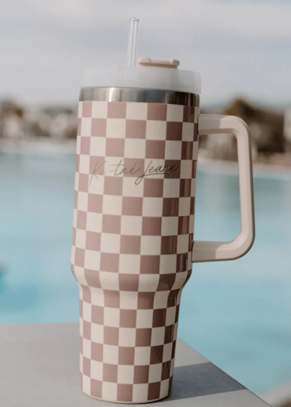 Checkered Tumbler