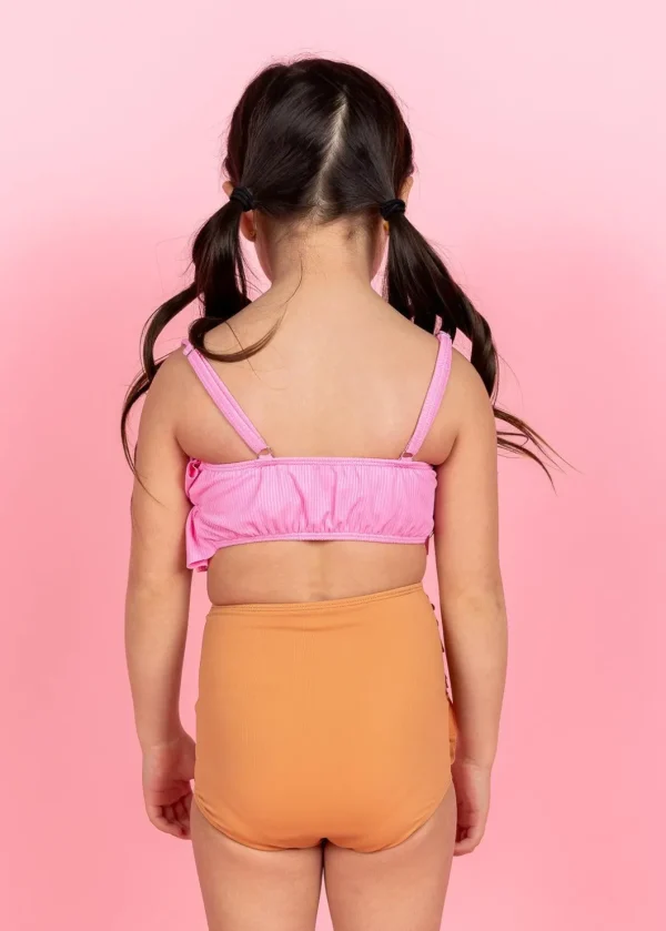 Clay | Mini Down in Front Ruffle Bottoms