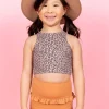 Clay | Mini Mid-Ruffle Bottoms