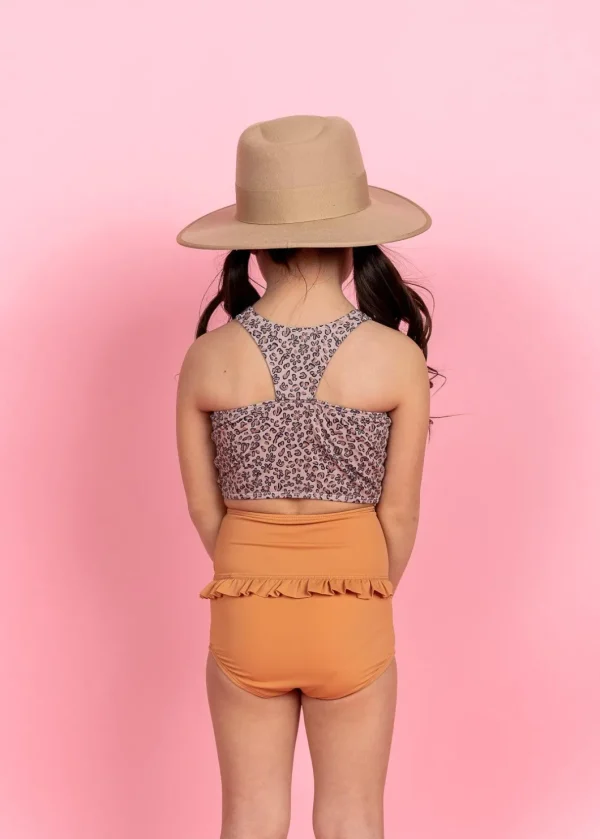 Clay | Mini Mid-Ruffle Bottoms