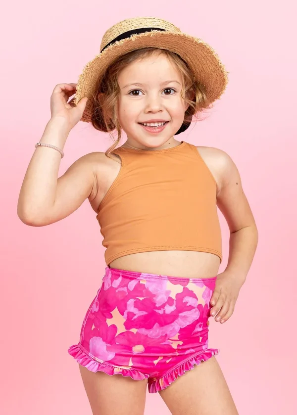 Clay | Mini Racer Back Top