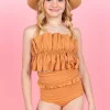 Clay | Youth Mid-Ruffle Bottoms
