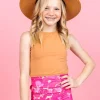 Clay | Youth Racer Back Top