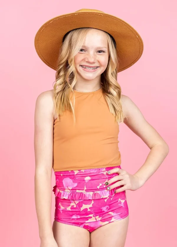 Clay | Youth Racer Back Top