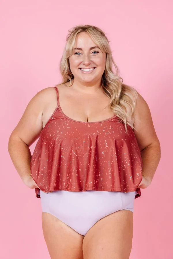 Cotton Purple | High-Waisted Bottoms
