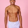 Cotton Purple | Mens Retro Shorties