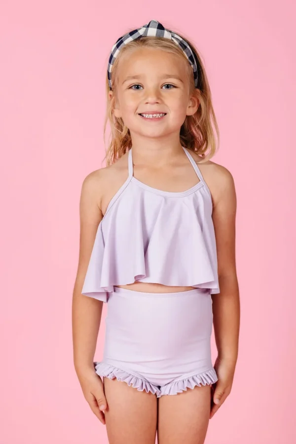 Cotton Purple | Mini All Ruffled Up Bottoms