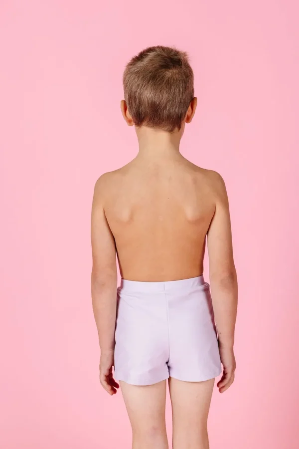 Cotton Purple | Mini Euro Shorts