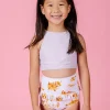 Cotton Purple | Mini Racer Back Top