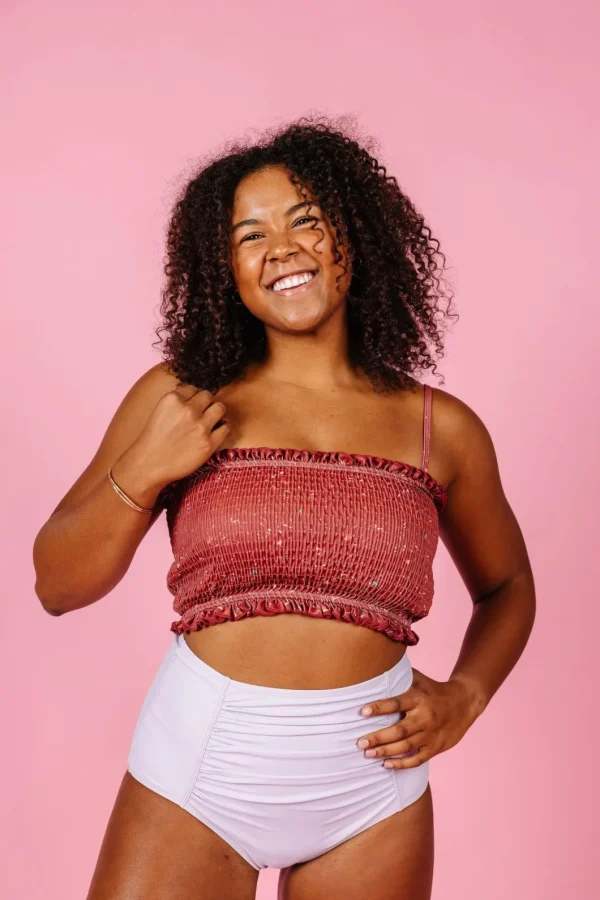 Cotton Purple | Ruched Bottoms 2.0