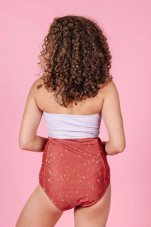 Cotton Purple | Tied-Up Top