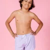 Cotton Purple | Youth Retro Shorties
