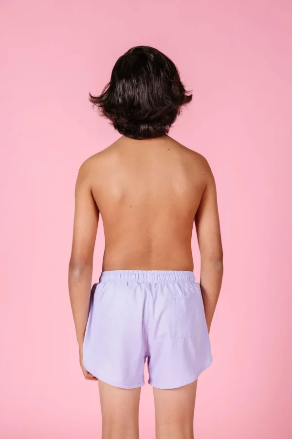 Cotton Purple | Youth Retro Shorties