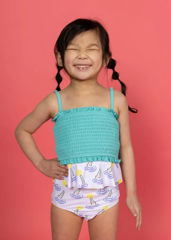 Croc | Mini Peplum Bottoms