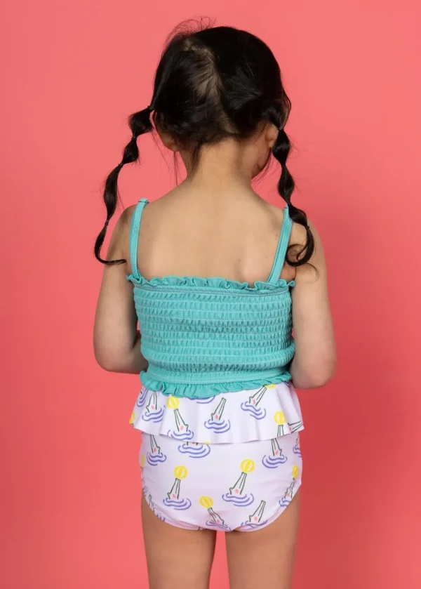 Croc | Mini Peplum Bottoms