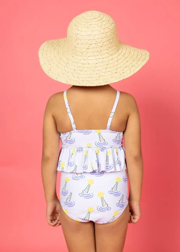 Croc | Mini Peplum Top