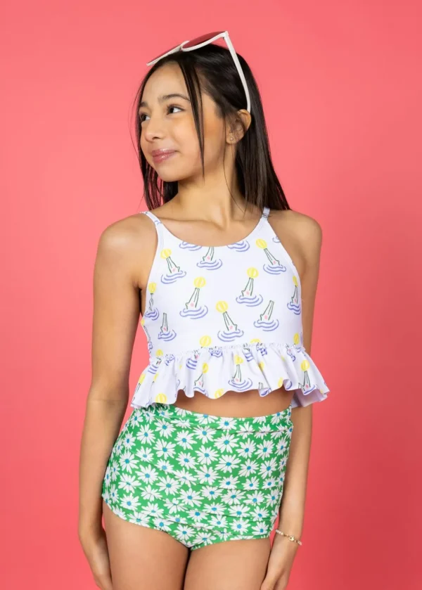 Croc | Youth Peplum Top