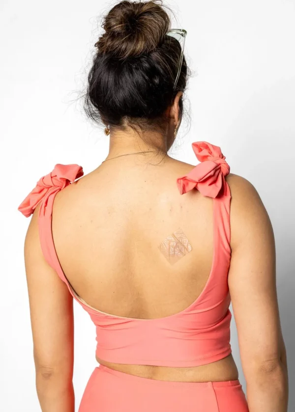 Deep Coral | Knot Top
