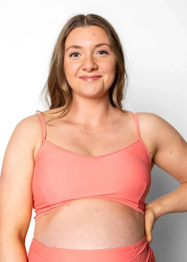 Deep Coral | Maternity Bottoms