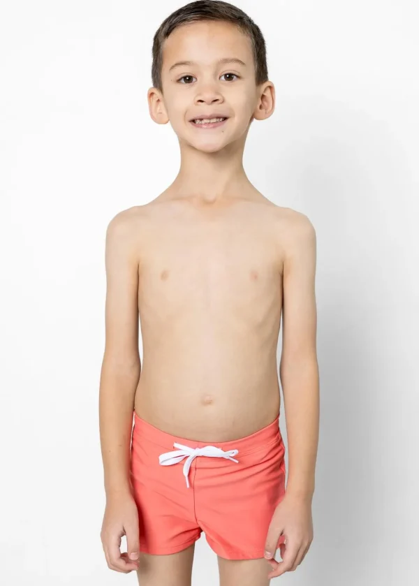 Deep Coral | Mini Euro Shorts