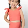 Deep Coral | Mini Knot Top