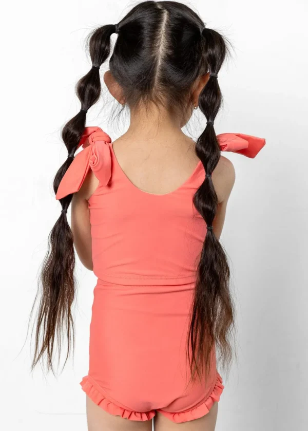 Deep Coral | Mini Knot Top