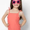 Deep Coral | Mini Simply One-Piece