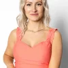 Deep Coral | Ripple Top