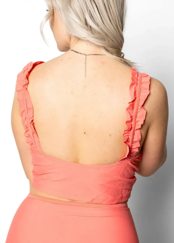 Deep Coral | Ripple Top