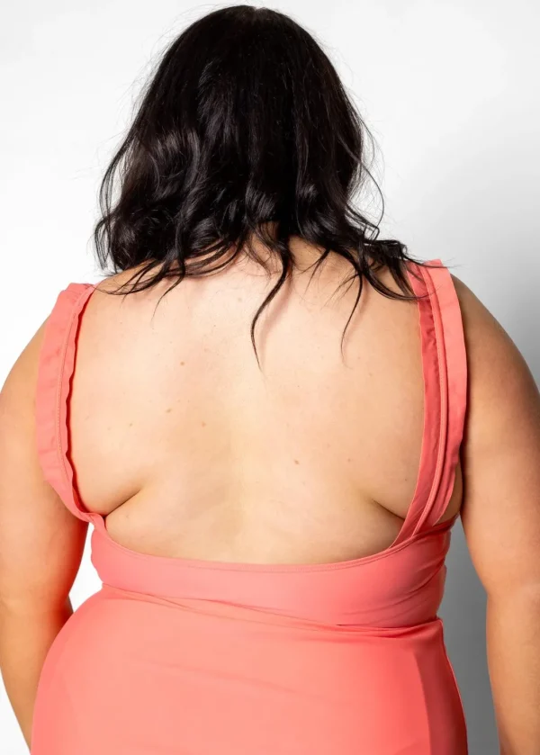 Deep Coral | Ripple Top
