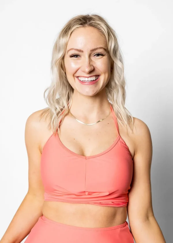 Deep Coral | Tied-Up Top