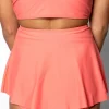 Deep Coral | Youth Detached Short Skirt
