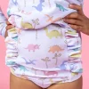 Dinos | Mini Down in Front Ruffle Bottoms
