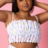 Dinos | Oversized Ruffle Top