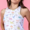 Dinos | Youth Racer Back Top