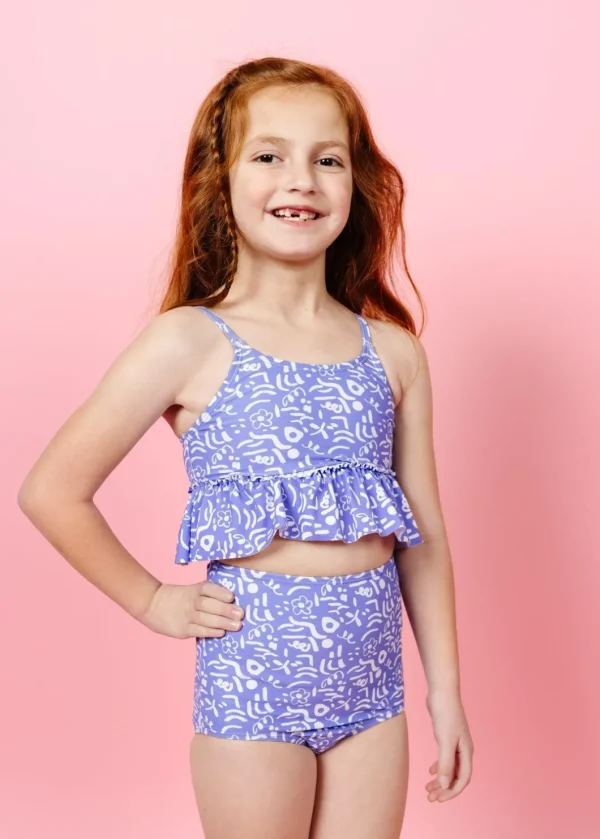 Doodles | Mini Peplum Top